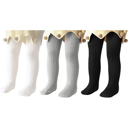 Century Star Baby Tights Toddler For Girls Solid Knit Socks Soft Cotton Infant Leggings Warm Stockings Newborn Pants