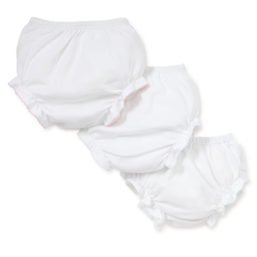 White Kissy Basics Diaper Cover Set