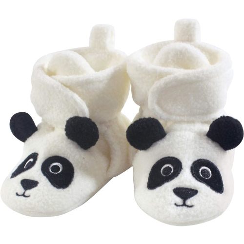 Hudson Baby Unisex-Child Cozy Fleece Booties Winter Accessory Set