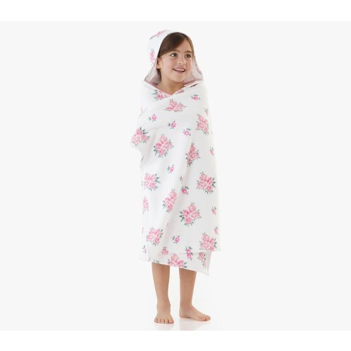 LoveShackFancy Velour Kid Hooded Towel