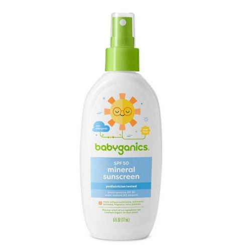 Babyganics Mineral-Based Baby Sunscreen Spray SPF 50 - 6 fl oz