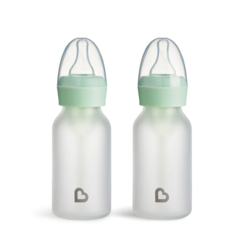 Bond™ Silicone Glass Bottle 4oz or 8oz, 2pk | Munchkin