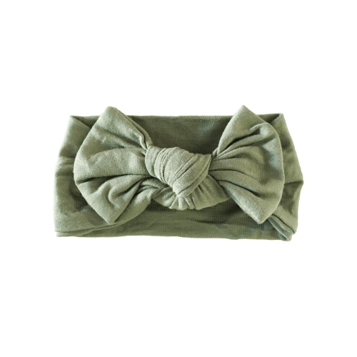 Knot Bow, Sage Bamboo