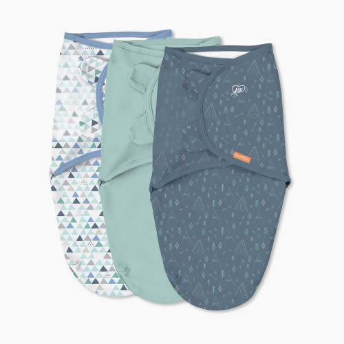 SwaddleMe Original Swaddle Wrap (3 Pack) - Mountaineer Boy, 3-6 M