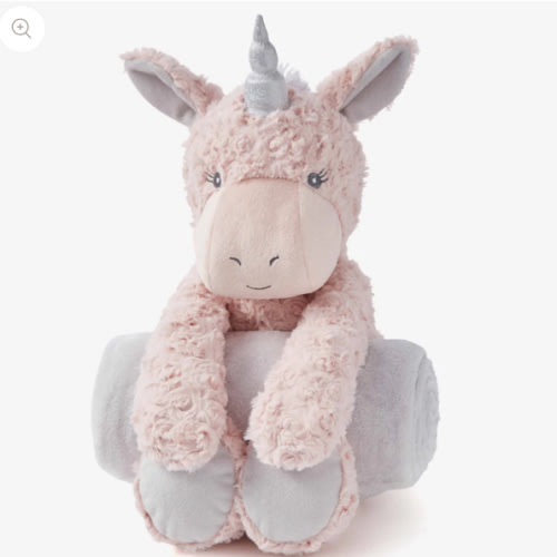 Swirl Unicorn Bedtime Huggie Plush Toy – Elegant Baby