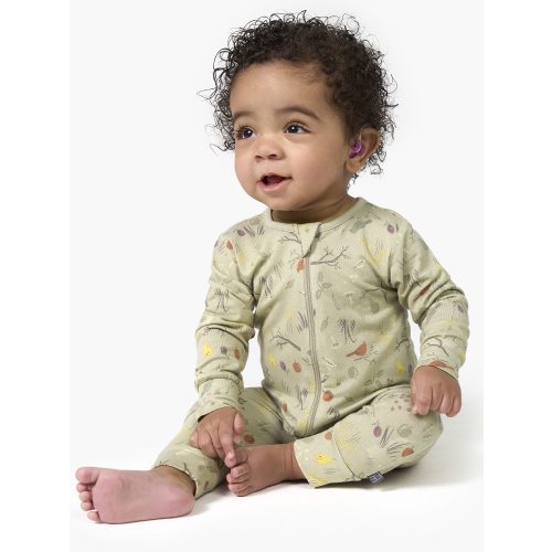 Modern Moments by Gerber Gender Neutral Super Soft Coverall, Sizes Newborn - 12 Months