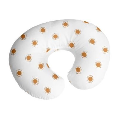 Sweet Jojo Designs Gender Neutral Unisex Support Nursing Pillow Cover (pillow Not Included) Boho Sun Orange And White