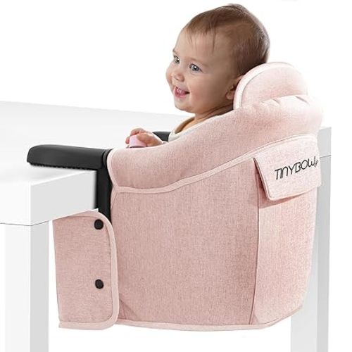 Hook On High Chair for Baby - Baby High Chair that Attaches to Table - Clip On High Chair to Table - Portable High Chair for Travel, Highchair for Baby Seat - Portable Baby Chair for Eating