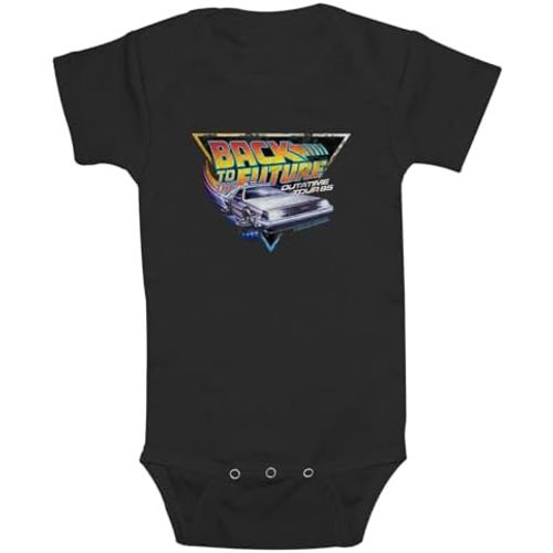 Back To The Future Infant's DeLorean is Back Bodysuit