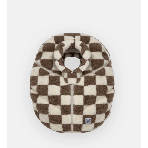 Car Seat Cocoon - Checker Berber