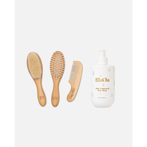 Bath Time Baby Hair Care Set