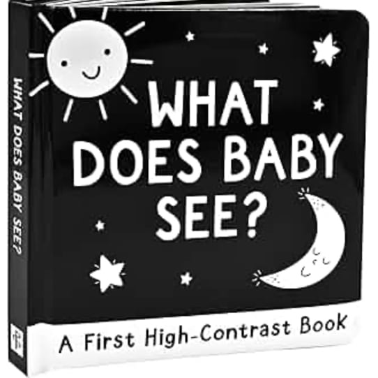 What Does Baby See? A High-Contrast Board Book (Padded Cover)