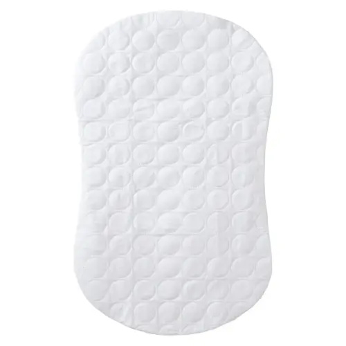 HALO BassiNest Protective Waterproof Cover for Bassinet Pad, White