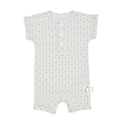 Tee Time Button Romper