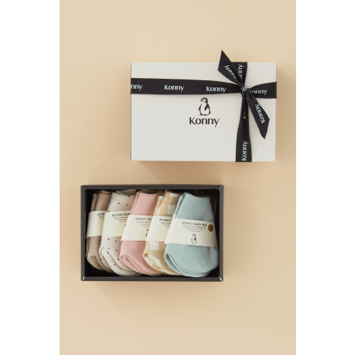 Konny Bib Rolling 5-Pack Gift Set – Konny Baby, Set A