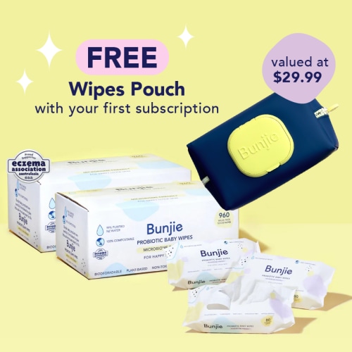 Bunjie Probiotic Baby Wipes