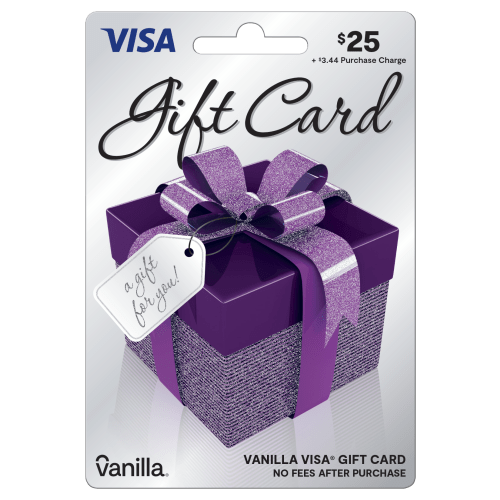 $25 Vanilla® Visa® Gift Box Gift Card (plus $3.44 Purchase Fee)