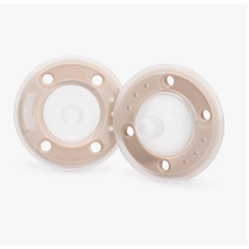 Ninni Pacifier- Oatmeal 2 Pack Pacifier Like Breast – Ninni Co