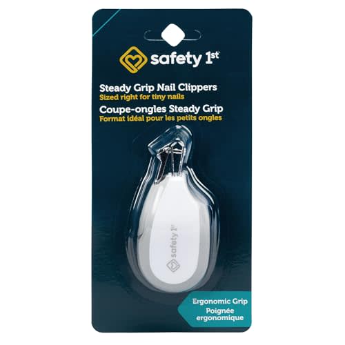 Safety 1st Steady Grip Infant Nail Clipper (Colors May Vary)