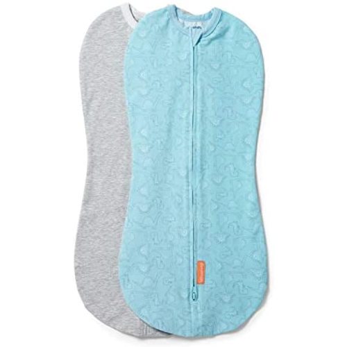SwaddleMe Pod - Small/Medium, 2 Pack, Dino Jam, 0-3 Months