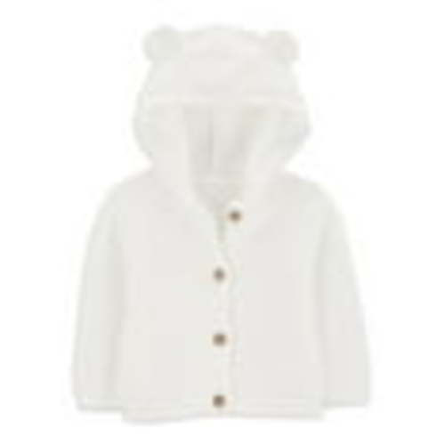 Carter's Child of Mine Baby Cotton Cardigan Sweater Hoodie, Sizes Newborn-12 Months