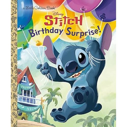 Birthday Surprise! (Disney Stitch) (Little Golden Book)