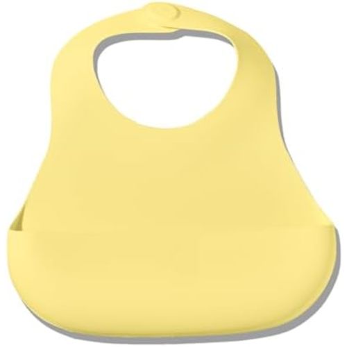 Magnetic Silicone Baby Bib – Waterproof, Dishwasher Safe, BPA Free Food-Grade, Feeding Bib for Infants and Toddlers