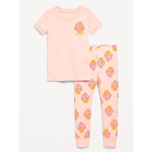 Unisex Printed Snug-Fit Pajama Set for Toddler & Baby