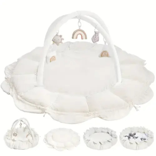 5-in-One Play Gym Tummy Time Mat