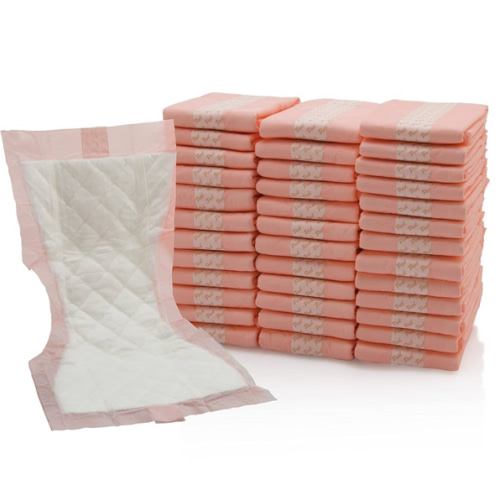 Extra Large Super-Absorbent Contoured Hospital Style Pad Liners [Pack of 40] 7" Wide X 14" Long - Maternity Pads for Heavier Post Birth Protection - Incontinence Liners 7x14 inches