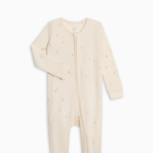 Peyton Zipper Sleeper | Marina/ Sand Dune