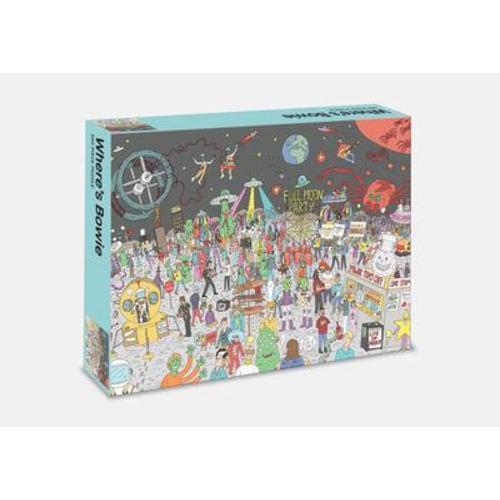 Where's Bowie? 500 Piece Jigsaw Puzzle : Kevin Gahan (illustrator) : 9781925811551 : Blackwell's