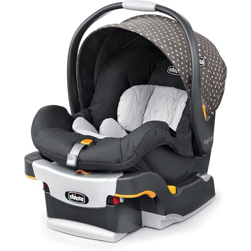 Chicco KeyFit 30 Infant Car Seat and Base | Rear-Facing Seat for Infants 4-30 lbs.| Infant Head and Body Support | Compatible with Chicco Strollers | Baby Travel Gear