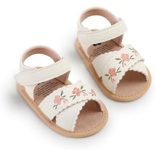 Infant Baby Boys Girls Summer Sandals Party Wedding Dress Flats Shoes Newborn Crib Shoes First Walkers Prewalkers 0-18 Months