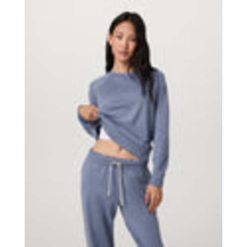 Long Sleeve Halo Crew | Blue Heron Heather Pullover | Vuori