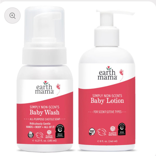 Simply Non-Scents Baby Wash + Lotion Set