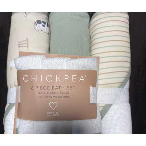 Chickpea 6 piece Bath Set, 1 CT