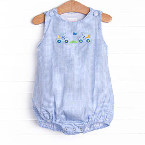 Country Club Cruisin' Applique Bubble, Blue – Stitchy Fish