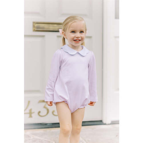 Pink Stripe Girl Bubble