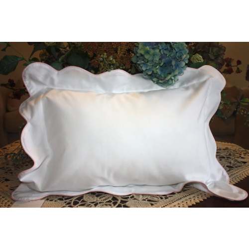 Waves Trim Pillow with Insert (12x16) – HighlandSide Interiors, Gifts and Monogramming