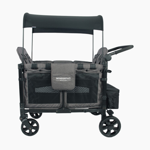 WonderFold Wagon W2 Elite Pro Stroller Wagon - Charcoal Gray