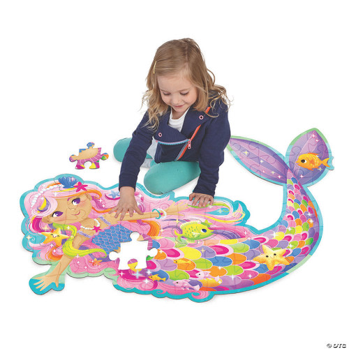 Mermaid Floor Puzzle