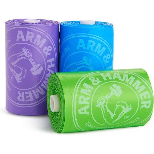 Munchkin Arm & Hammer Diaper Bag Refill, 3 Pack, 36 Bags