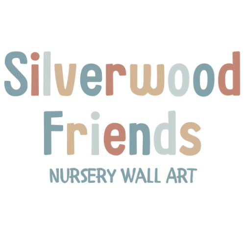 Peeking Bear Nursery Prints - Bear – Silverwood Friends