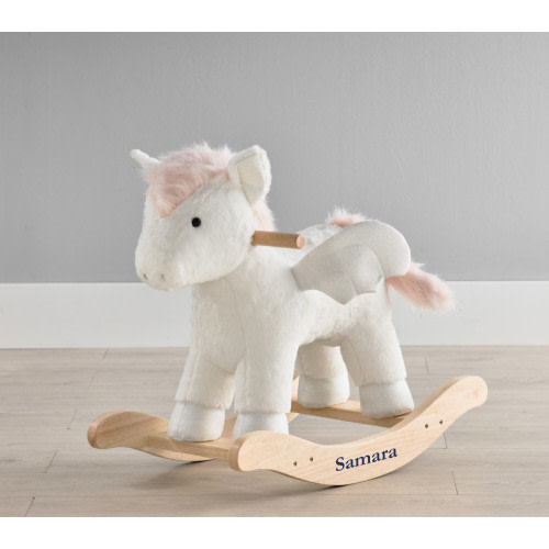 Pegasus Plush Nursery Rocker