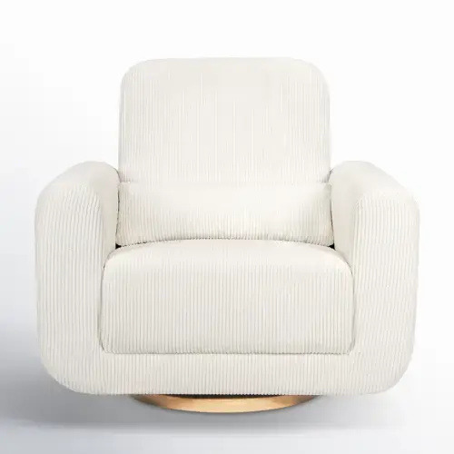 babyletto Tuba Extra Wide Swivel Glider In Eco-Performance Fabric Water Repellent & Stain Resistant | AllModern