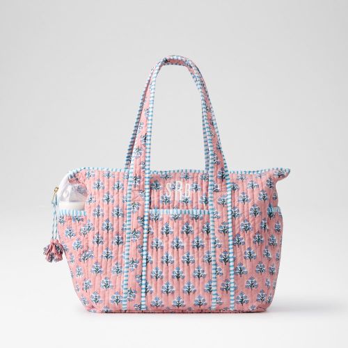 Block Print Diaper Bag