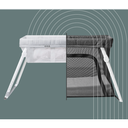 Baby Bassinet: Lotus Crib & Bassinet Kit, Convertible Travel Bassinet – Guava Family
