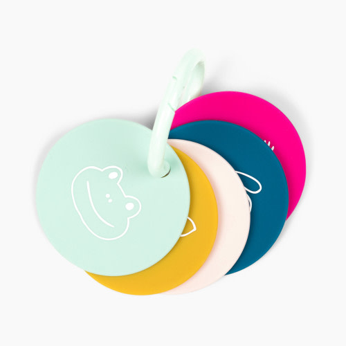 Bella Tunno Teething Flashcards - Party Animals