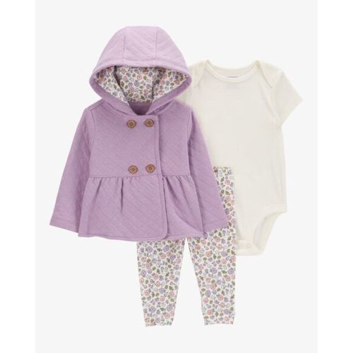 Baby 3-Piece Floral Little Jacket Set - Carter's | Carter's